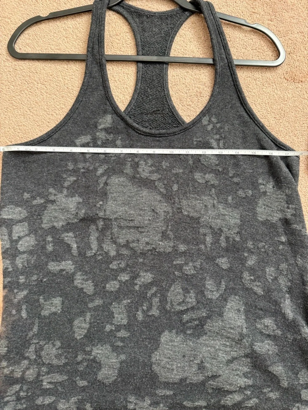 Alo Yoga Pure Tank Distressed size S/M